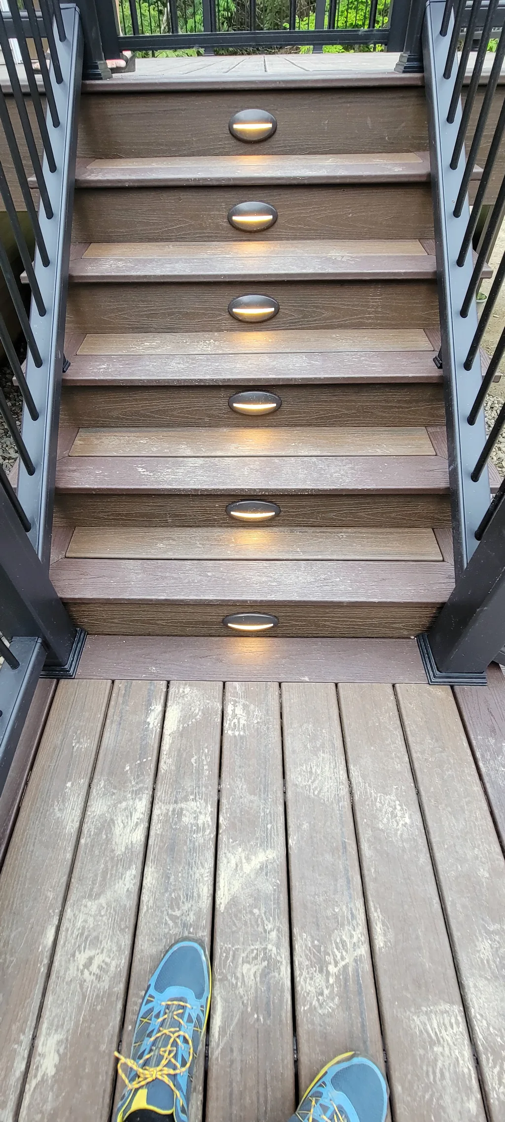 Finished Verbank, NY composite deck and outdoor living